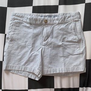 Shorts with stripes